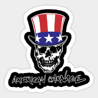 American Carnage Sticker